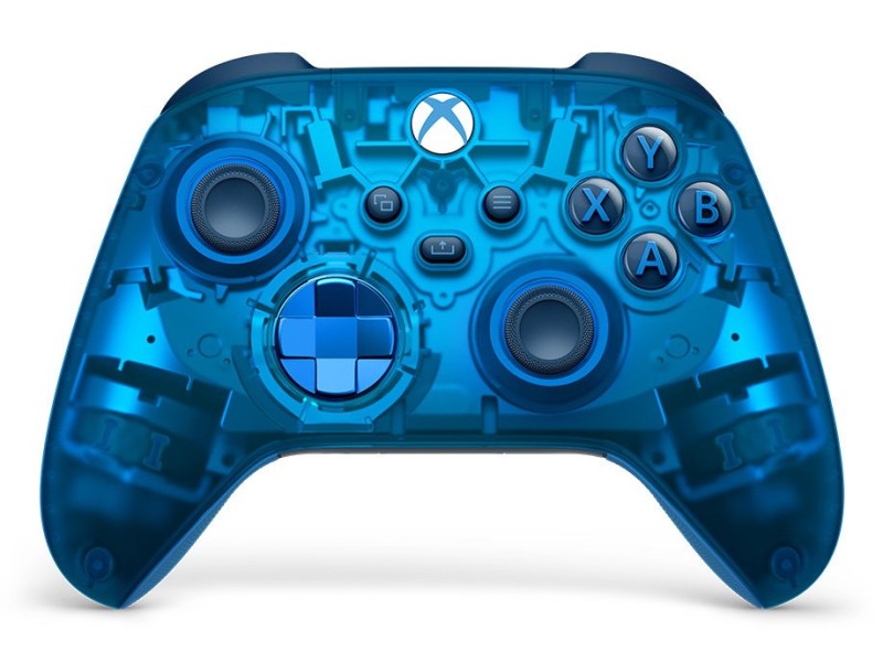 Microsoft Xbox Wireless Controller – Sky Cipher Special Edition Blue Bluetooth Gamepad Analogue / Digital Android, PC, Xbox One, Xbox Series S, Xbox Series X, iOS QAU-00151 – Microsoft Контролери