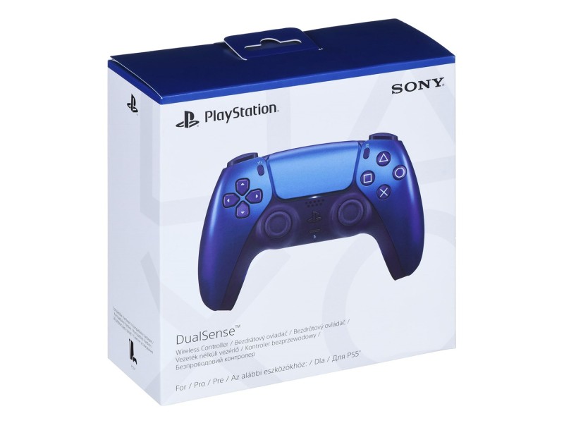 Wireless controller Sony PlayStation 5 DualSense gamepad Chrome Indigo V2 9590279 – Sony Контролери
