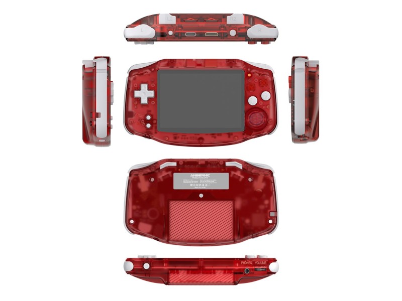 Retro gaming console ANBERNIC RG34XX Red RG34XX Red –  Портативни гейм конзоли