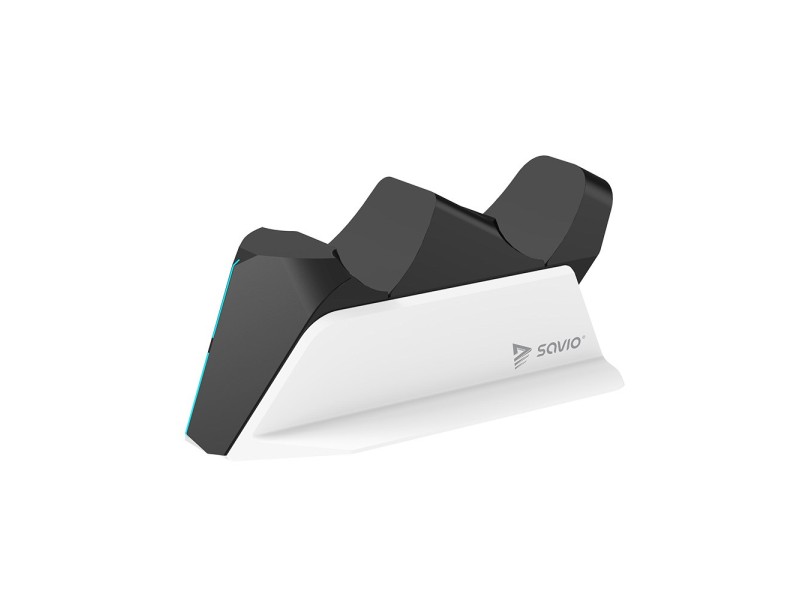 SAVIO GCS-01 Dual charging station for PS5 pads, Dual Sense, USB, black GCS-01 – SAVIO Docking станции за контролери