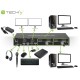 Techly IDATA DP-KVM2 KVM switch Black 101928 – TECHly KVM суичове