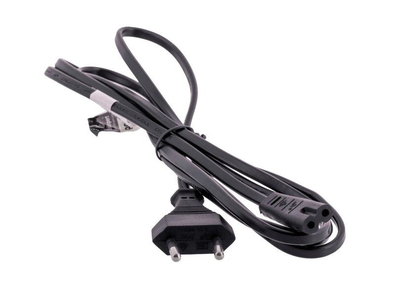 Gembird PC-184/2 power cable Black 1.8 m Power plug type C C8 coupler pc-184/2 – GEMBIRD Захранващи кабели