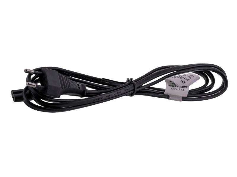 Gembird PC-184/2 power cable Black 1.8 m Power plug type C C8 coupler pc-184/2 – GEMBIRD Захранващи кабели