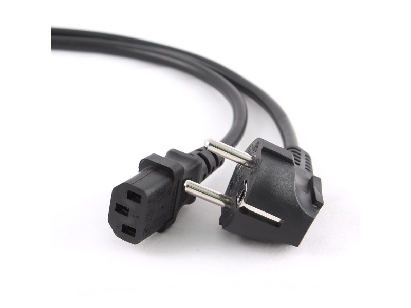 Gembird PC-186-VDE-3M power cord with VDE approval 3 meter Black PC-186-VDE-3M – GEMBIRD Захранващи кабели