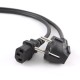 Gembird PC-186-VDE-3M power cord with VDE approval 3 meter Black PC-186-VDE-3M – GEMBIRD Захранващи кабели