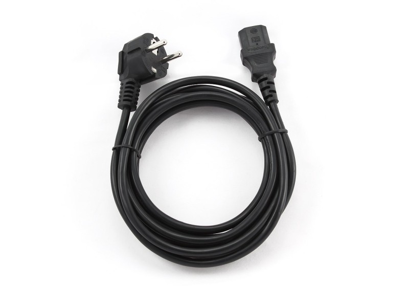 Gembird PC-186-VDE-3M power cord with VDE approval 3 meter Black PC-186-VDE-3M – GEMBIRD Захранващи кабели