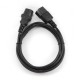 Gembird PC-189 power cable Black C14 coupler PC-189 – GEMBIRD Захранващи кабели
