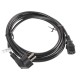 Lanberg CA-C13C-11CC-0050-BK power cable Black 5 m C13 coupler CEE7/7 CA-C13C-11CC-0050-BK – Lanberg  Захранващи кабели