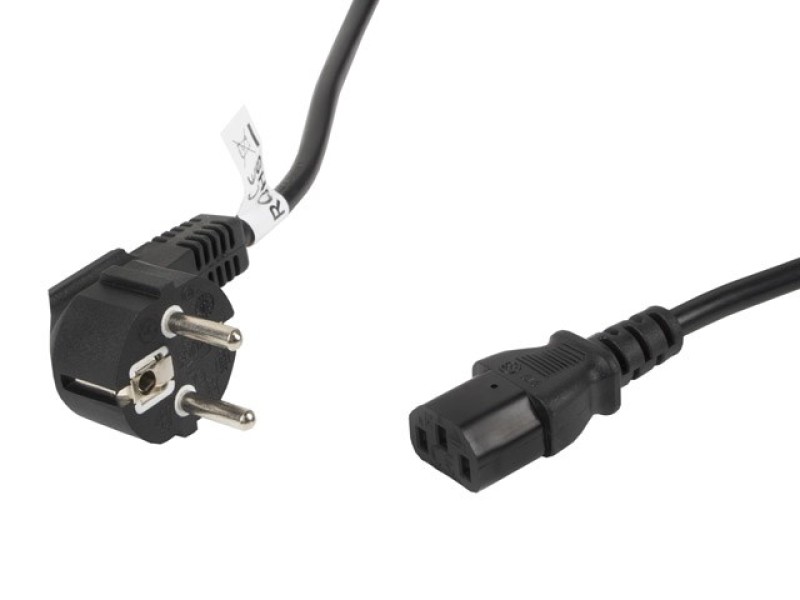 Lanberg CA-C13C-11CC-0100-BK power cable Black 10 m C13 coupler CEE7/7 Lanberg CA-C13C-11CC-0100-BK power cable Black 10 m C13 coupler CEE7/7 CA-C13C-11CC-0100-BK – Lanberg Захранващи кабели