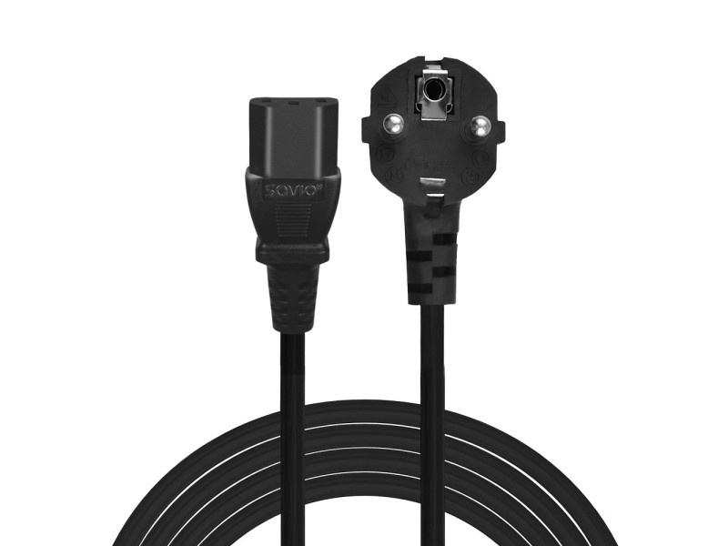 SAVIO CL-181 Power cable CEE 7/7 (E/F) – IEC C13 5m CL-181 – SAVIO Захранващи кабели