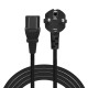 SAVIO CL-181 Power cable CEE 7/7 (E/F) – IEC C13 5m CL-181 – SAVIO Захранващи кабели