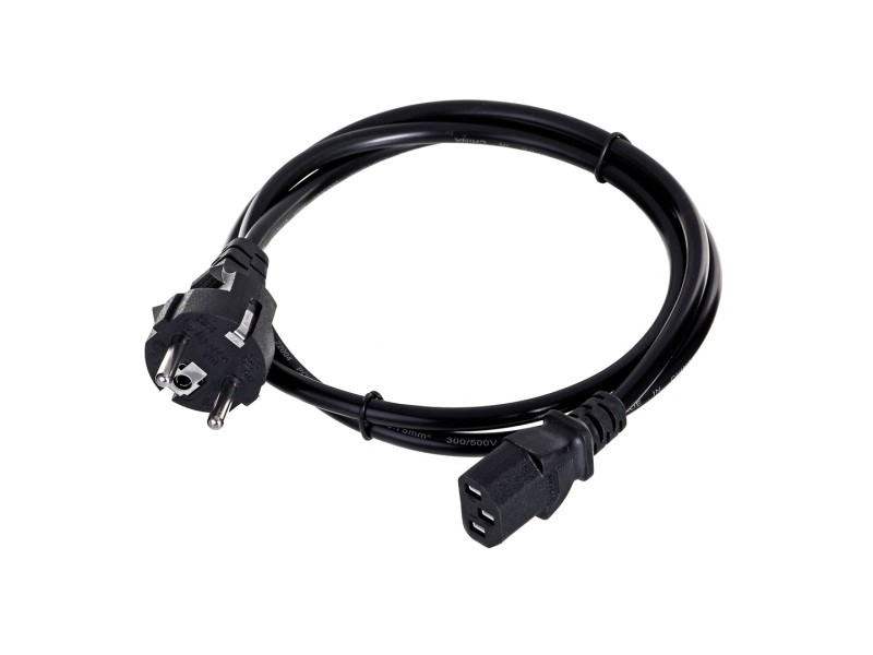 Savio CL-138 power cable Black 1.2 m CL-89 – SAVIO Захранващи кабели