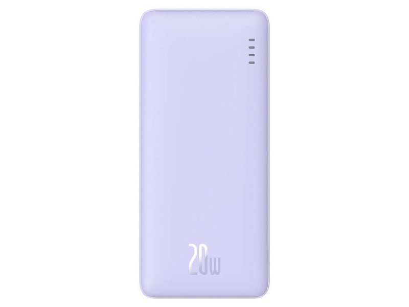 Baseus Airpow Lithium polymer power bank 10000 mAh 20 W Purple P10022801513-00 – Baseus Външни батерии