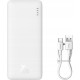 Baseus Airpow Lithium polymer power bank 10000 mAh 20 W White PPQD090002 – Baseus Външни батерии