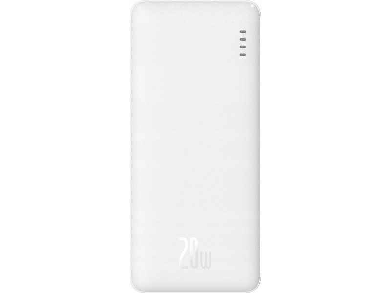 Baseus Airpow Lithium polymer power bank 10000 mAh 20 W White PPQD090002 – Baseus Външни батерии