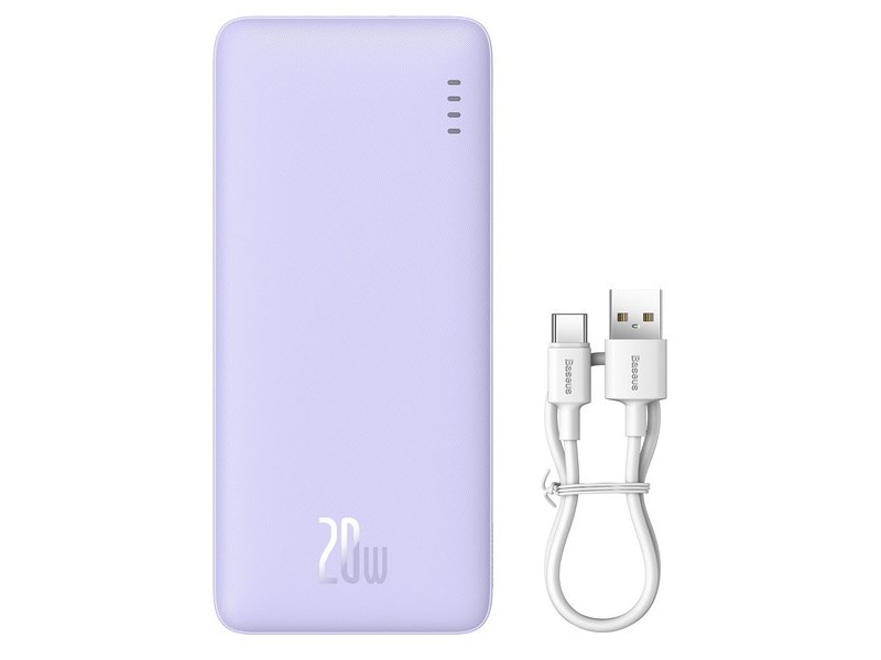 Baseus Airpow PPAP20K Lithium Polymer (LiPo) 20000 mAh Violet Baseus Airpow PPAP20K Lithium Polymer (LiPo) 20000 mAh Violet P10022804513-00 – Baseus Външни батерии