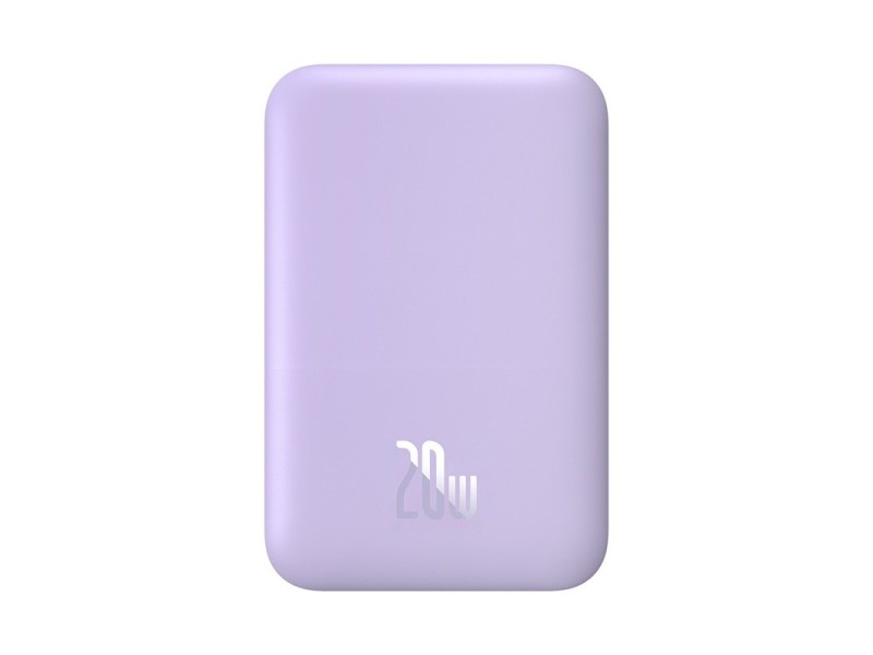 Baseus Magnetic Mini Air P10059002513-00 Lithium polymer power bank 6000 mAh Purple P10059002513-00 – Baseus Външни батерии
