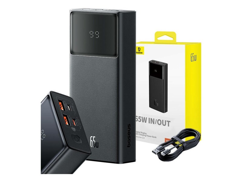 Baseus Star-Lord Lithium Polymer (LiPo) 20000 mAh Black P10022906113-00 – Baseus Външни батерии