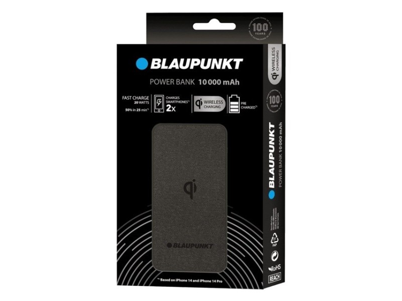 Blaupunkt Powrbank 10000 mAh 20 W Black BL-110PB/1VH – Blaupunkt Външни батерии
