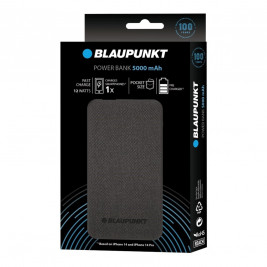 Blaupunkt Powrbank 5000 mAh 12 W Black