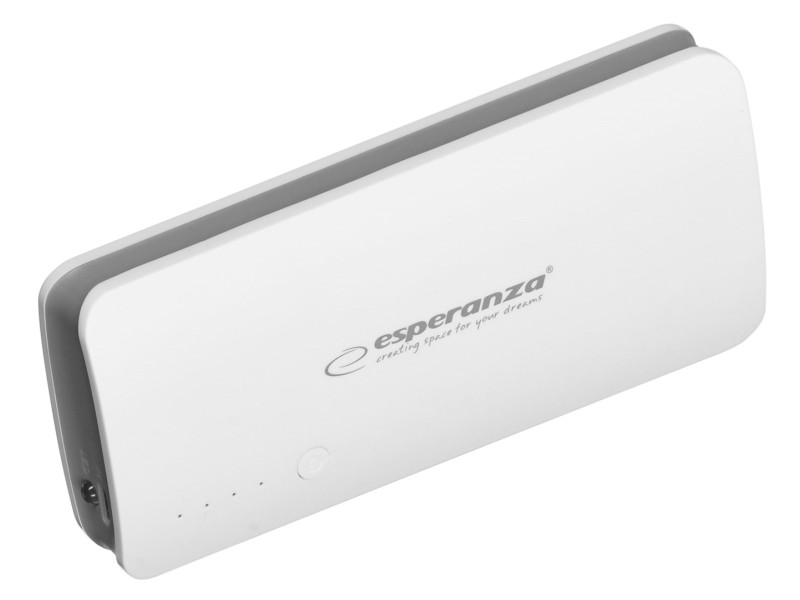 Esperanza EMP106WE Radium power bank Grey,White 8000 mAh EMP106WE – Esperanza Външни батерии