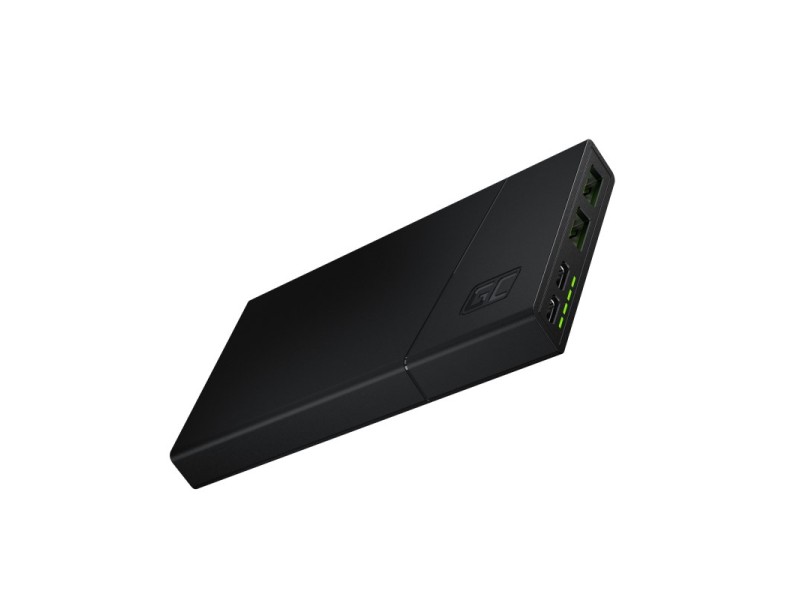 Green Cell PBGC02S power bank Lithium Polymer (LiPo) 10000 mAh Black PBGC02S – Green Cell Външни батерии