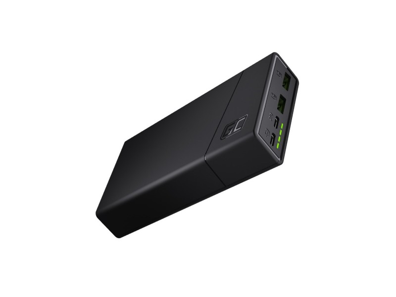 Green Cell PBGC03 power bank Lithium Polymer (LiPo) 20000 mAh Black PBGC03 – Green Cell Външни батерии