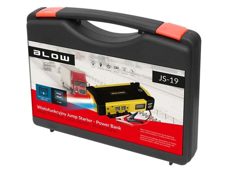 Power Bank - Jump Starter16800mAh JS-19 5900804089520 – BLOW Външни батерии