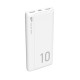 SILICON POWER GP15 Powerbank External battery 10000 mAh 2x USB 2.1A (SP10KMAPBKGP150W) White SP10KMAPBKGP150W – SILICON POWER Външни батерии