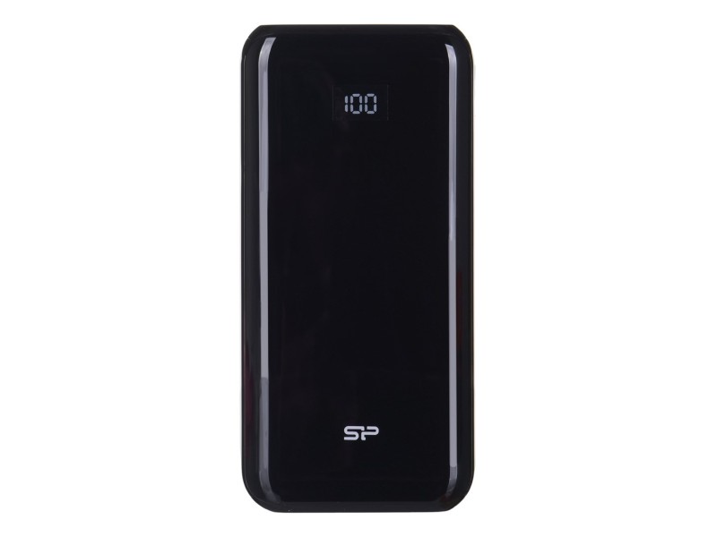 SILICON POWER QS28 Powerbank External battery 20000 mAh 2x USB QC 3.0 1x USB-C PD (SP20KMAPBKQS280K) Black SP20KMAPBKQS280K – SILICON POWER Външни батерии