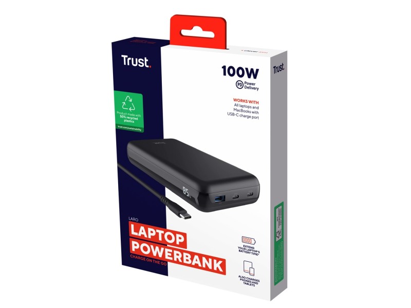 Trust Laro Black 25240 – TRUST Външни батерии