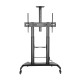 Techly Steel Trolley Floor Support with adjustable height, for TV from 60 to 100 107111 – TECHly Професионални телевизори, монитори и аксесоари