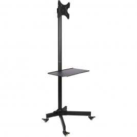 Techly Trolley Floor Stand LCD/LED/Plasma TV Stand 19"-37"