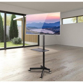 Techly Trolley Floor Stand LCD/LED/Plasma TV Stand 19"-37"