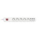 Activejet APN-8G/3M-GR power strip with cord APN-8g/3m-GR – Activejet Разклонители