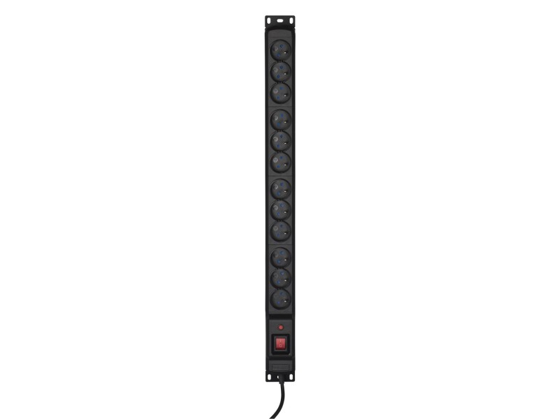 Activejet COMBO 12 socket power strip 3m black COMBO/12gn/3m/cz – Activejet Разклонители
