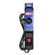 Activejet COMBO 3GN 5M black power strip with cord COMBO 3GN 5M – Activejet Разклонители
