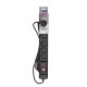 Activejet COMBO 6GN 3M black power strip with cord COMBO 6GN 3M – Activejet Разклонители