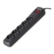 Activejet black power strip with cord ACJ COMBO 5G/3M/BEZP. AUTO/CZ Activejet black power strip with cord ACJ COMBO 5G/3M/BEZP. AUTO/CZ ACP-5GN 3M CZ – Activejet Разклонители