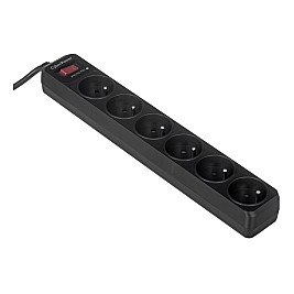 CyberPower Tracer III B0620SC0-FR surge protector 6 AC outlet(s) 200 - 250 V 1.8 m Black