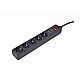 EnerGenie SPG5-C-15 surge protector Black 5 AC outlet(s) 250 V 4.5 m SPG5-C-15 – ENERGENIE Разклонители