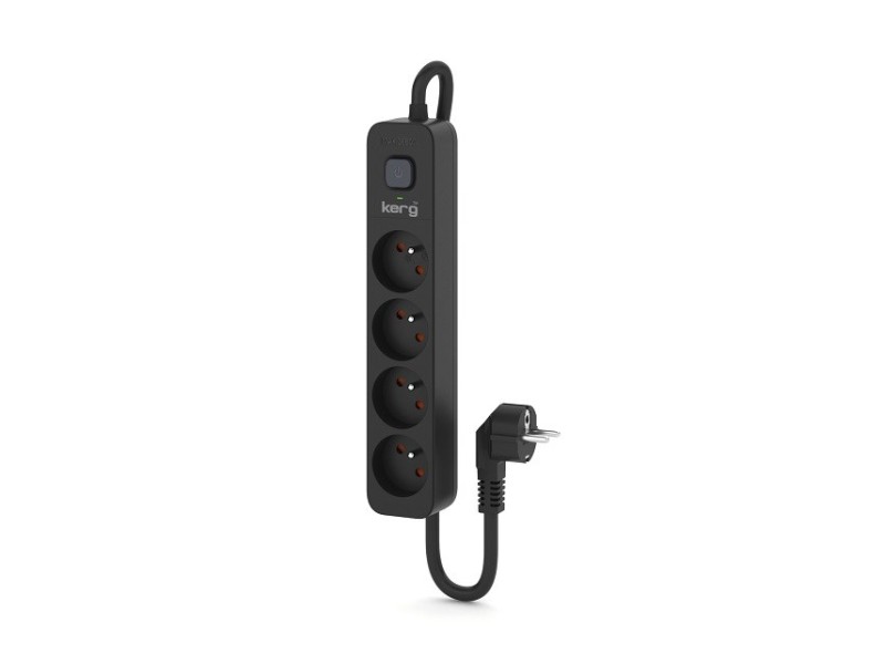 KERG power strip with circuit breaker-4 sockets 16A 1,5m M02513 –  Разклонители