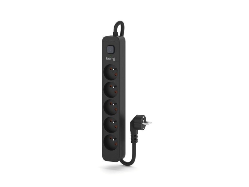 KERG power strip with circuit breaker-4 sockets 16A 5m M02516 –  Разклонители
