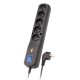 LESTAR 1966000422 power extension 5 m 230 AC outlet(s) Indoor Black LV 530W 5,0m – Lestar Разклонители