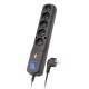 LESTAR LV 530W power extension 1.5 m 230 AC outlet(s) Indoor Black LV 530W 1,5m – Lestar Разклонители