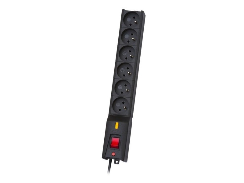 LESTAR LX 610 G-A K.:CZ 3.0M power extension 5 m 230 AC outlet(s) Indoor Black LX 610 G-A K.:CZ 3.0M – Lestar Разклонители