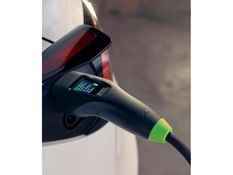 Green Cell Habu EVGC01 Mobile EV charger for electric vehicles 11 kW 7 m Type 2 CEE Wallbox Black EVGC01 – Green Cell Зареждане на електрически превозни средства