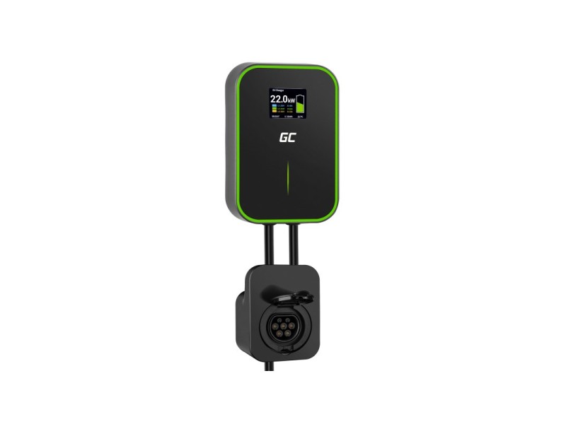 GREEN CELL WALLBOX EV POWERBOX 22KW WITH SOCKET & RFID EV15RFID – Green Cell Зареждане на електрически превозни средства