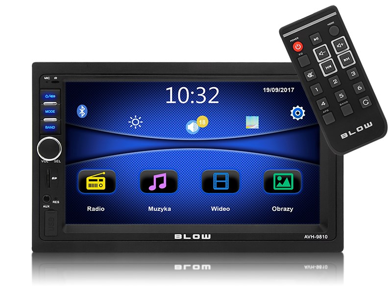 BLOW Radio AVH-9810 2DIN 7 5900804102915 – BLOW Аудио плеъри