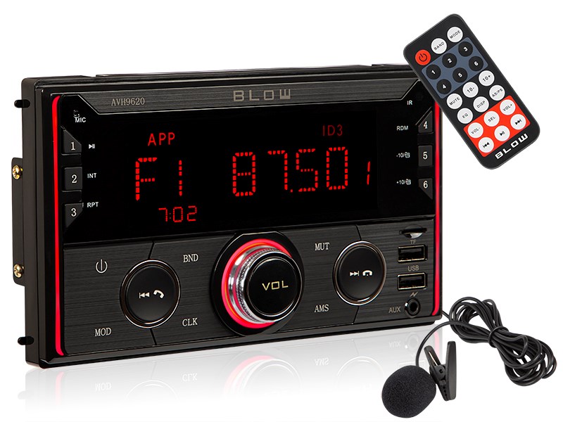 Blow AVH-9620 2DIN car radio 78-335# – BLOW Аудио плеъри
